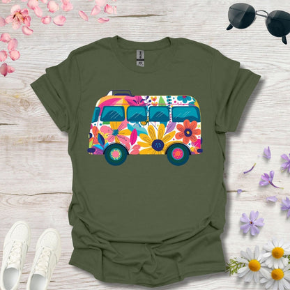 Blooming Bus Adventure - Unisex Softstyle T - Shirt - Joyed Dot Store