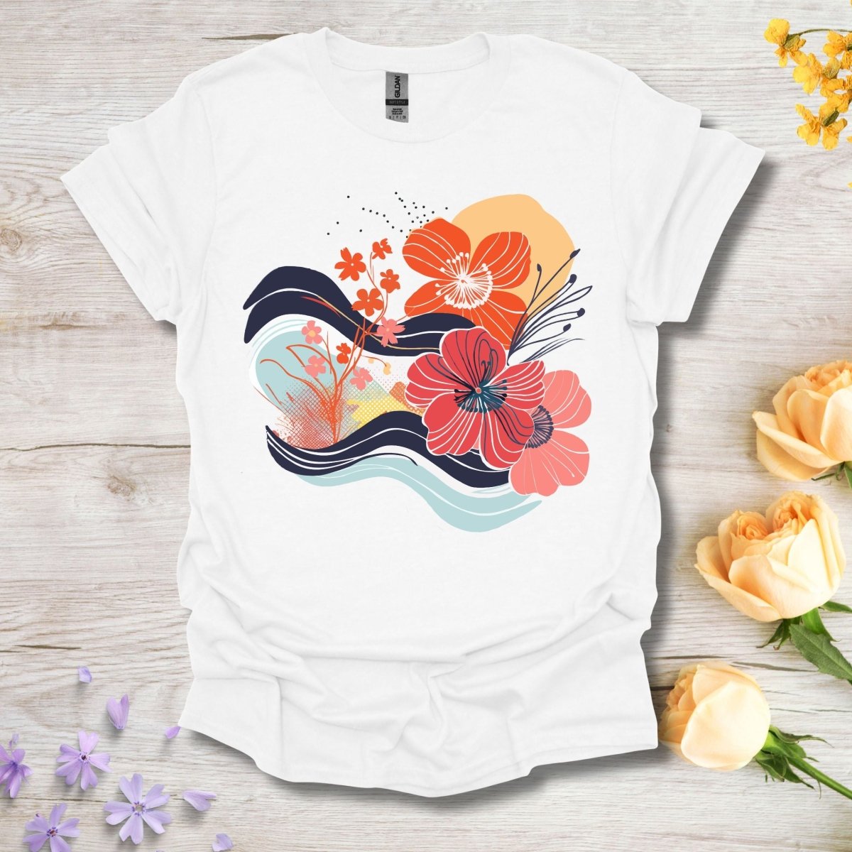 Floral Dance - Unisex Softstyle T - Shirt - Joyed Dot Store