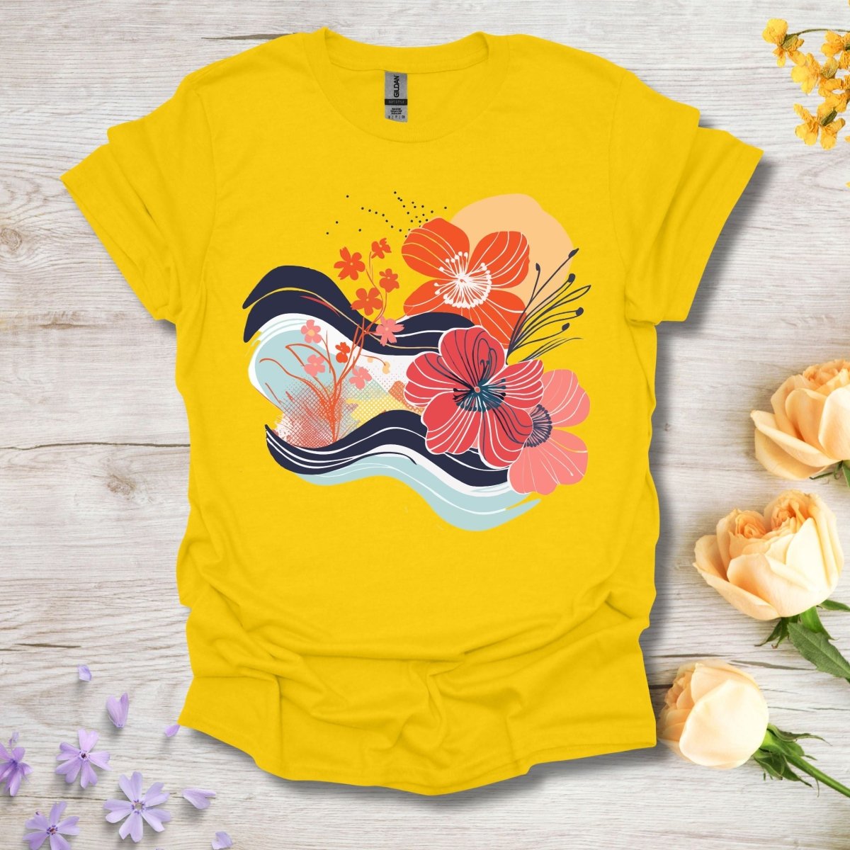 Floral Dance - Unisex Softstyle T - Shirt - Joyed Dot Store