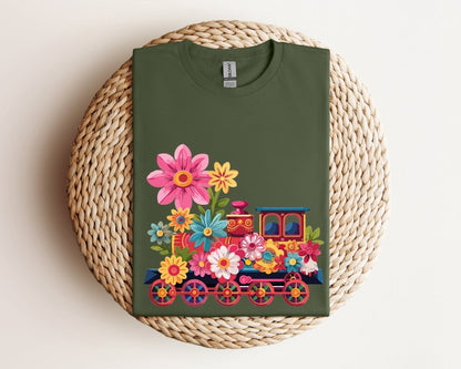 Floral Express - Unisex Softstyle T - Shirt - Joyed Dot Store