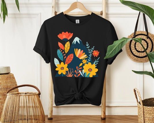 Flower Summit - Unisex Softstyle T - Shirt - Joyed Dot Store