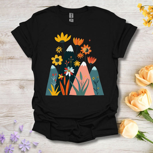 Mountain Blossoms - Unisex Softstyle T - Shirt - Joyed Dot Store