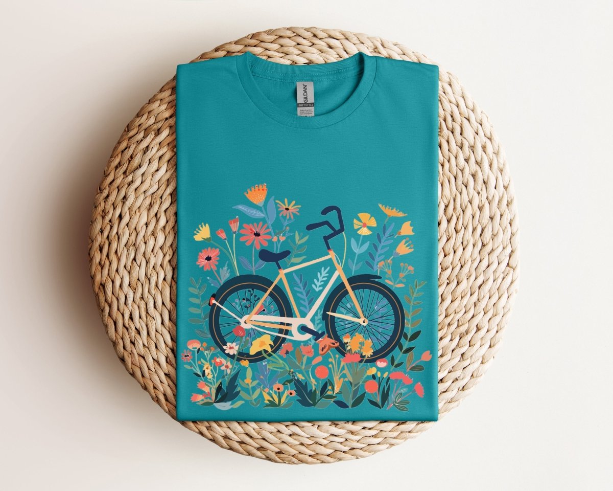 Pedal in Bloom - Unisex Softstyle T - Shirt - Joyed Dot Store