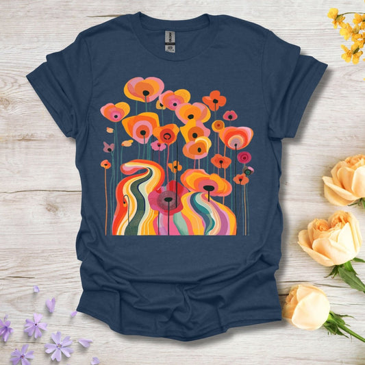 Trippy Tulips - Unisex Softstyle T - Shirt - Joyed Dot Store